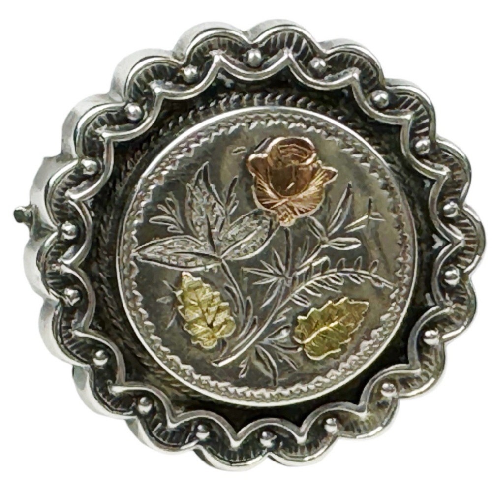 Silver Victorian Sweetheart Brooch - Picture 8 of 16